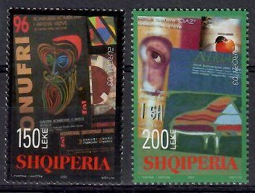 Znaczek Albania 2003 Mi 2928-2929 Czyste **