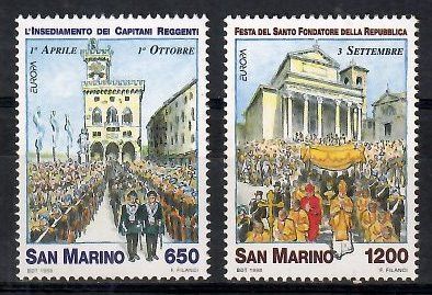 Znaczek San Marino 1998