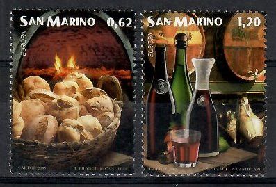 Znaczek San Marino 2005 Mi 2192-2193 Czyste **