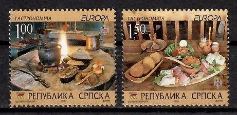 Znaczek Republika Serbska 2005 Mi 327-328 Czyste **