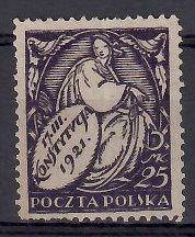 Znaczek Polska 1921