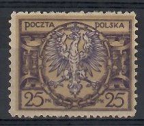 Znaczek Polska 1921