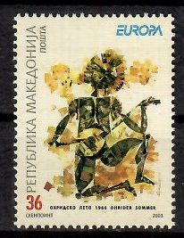 Znaczek Macedonia Północna 2003 Mi 280 Czyste **