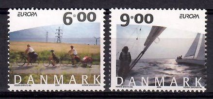 Znaczek Dania 2004 Mi 1375-1376 Czyste **