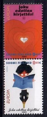 Znaczek Finlandia 2003 Mi 1655-1656 Czyste **