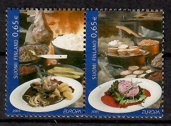 Znaczek Finlandia 2005 Mi 1749-1750 Czyste **