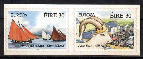 Znaczek Irlandia 1998 Mi 1070-1071 Czyste **