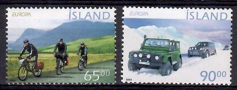 Znaczek Islandia 2004 Mi 1066-1067 Czyste **