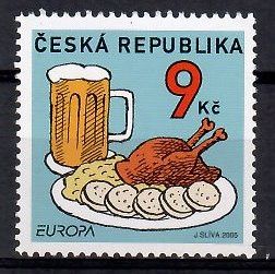 Znaczek Czechy 2005 Mi 433 Czyste **