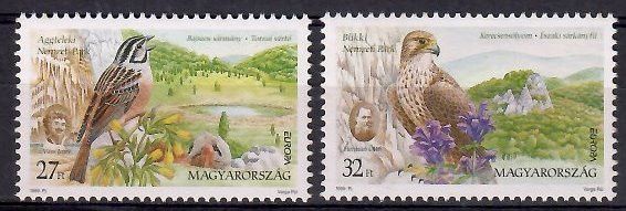 Znaczek Węgry 1999 Mi 4549-4550 Czyste **