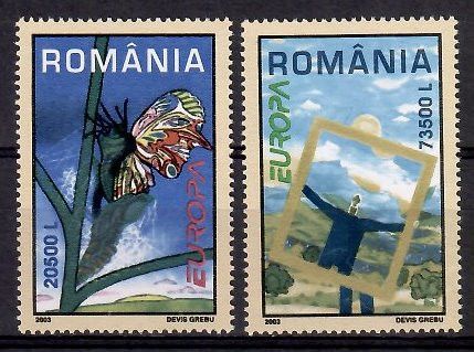 Znaczek Rumunia 2003 Mi 5735-5736 Czyste **