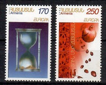 Znaczek Armenia 2003 Mi 477-478 Czyste **