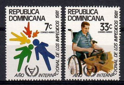 Znaczek Dominikana 1981 Mi 1307-1308 Czyste **