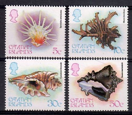 Znaczek Kajmany 1980 Mi 448-451 Czyste **