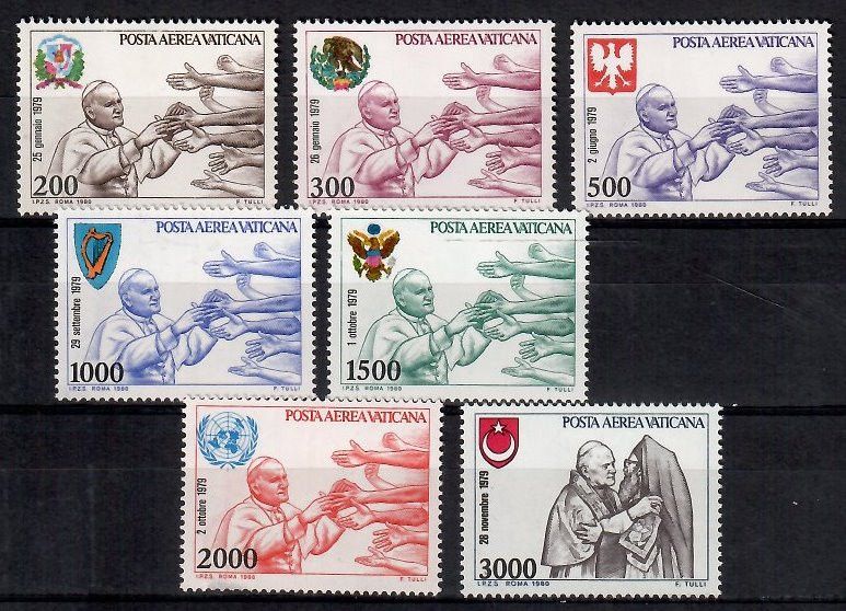 Znaczek Watykan 1980