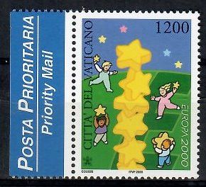 Znaczek Watykan 2000