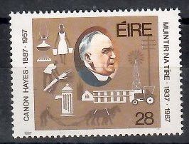 Znaczek Irlandia 1987