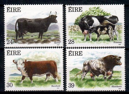 Znaczek Irlandia 1987