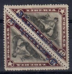 Znaczek Liberia 1910