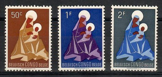Znaczek Kongo Belgijskie 1959