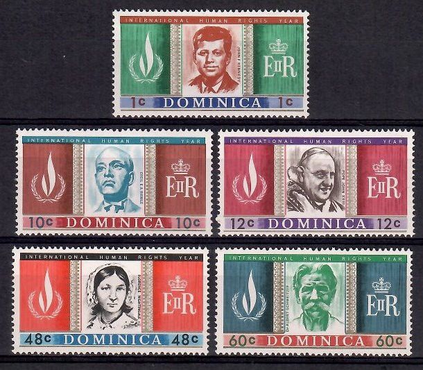 Znaczek Dominika 1968