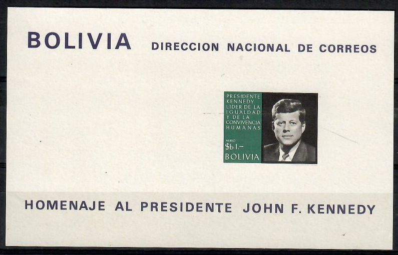 Znaczek Boliwia 1968