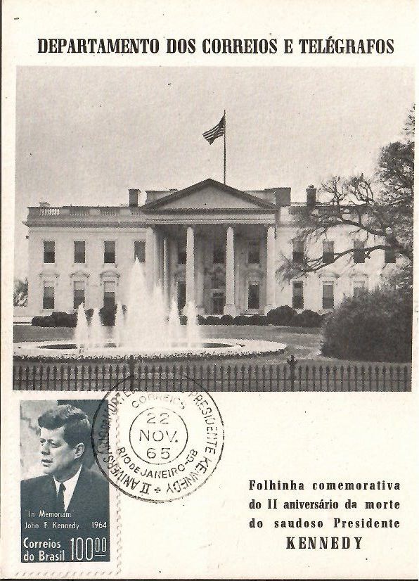 Znaczek Brazylia 1964 Mi 1062 Karta Max