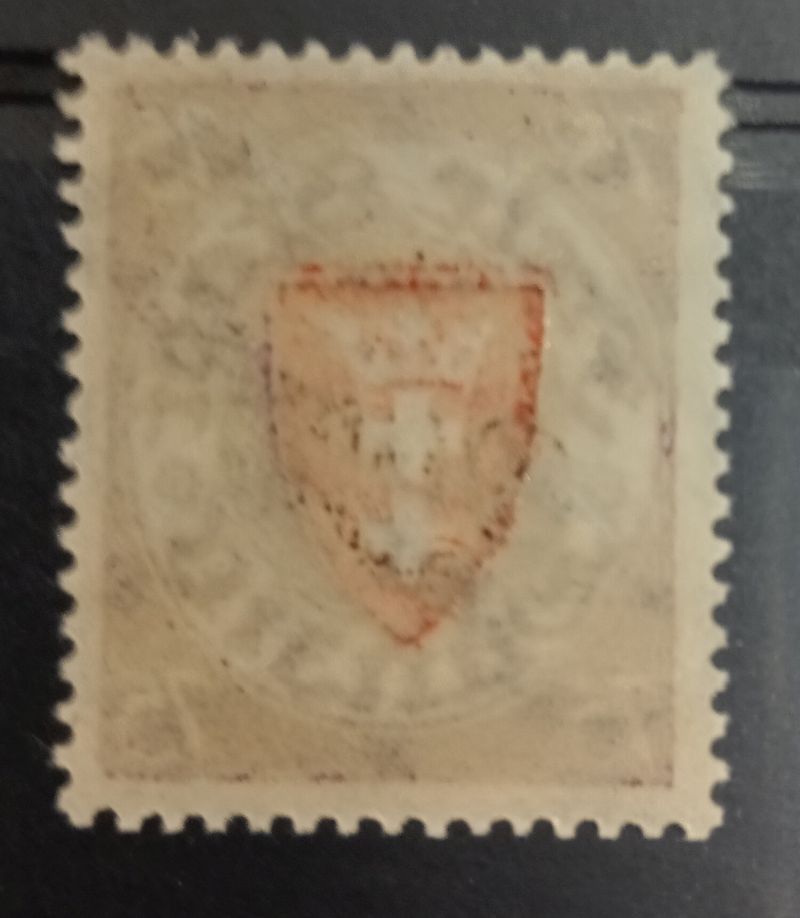 Znaczek Wolne Miasto Gdańsk 1924 Mi die 51 Czyste **