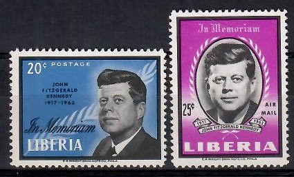 Znaczek Liberia 1964