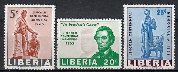 Znaczek Liberia 1965