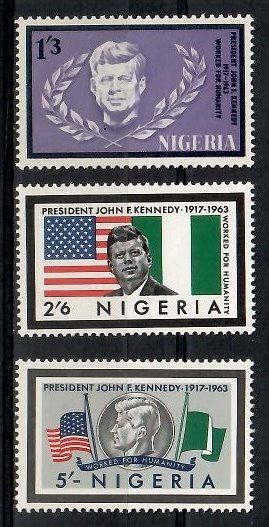 Znaczek Nigeria 1964 Mi 150-152 Czyste **