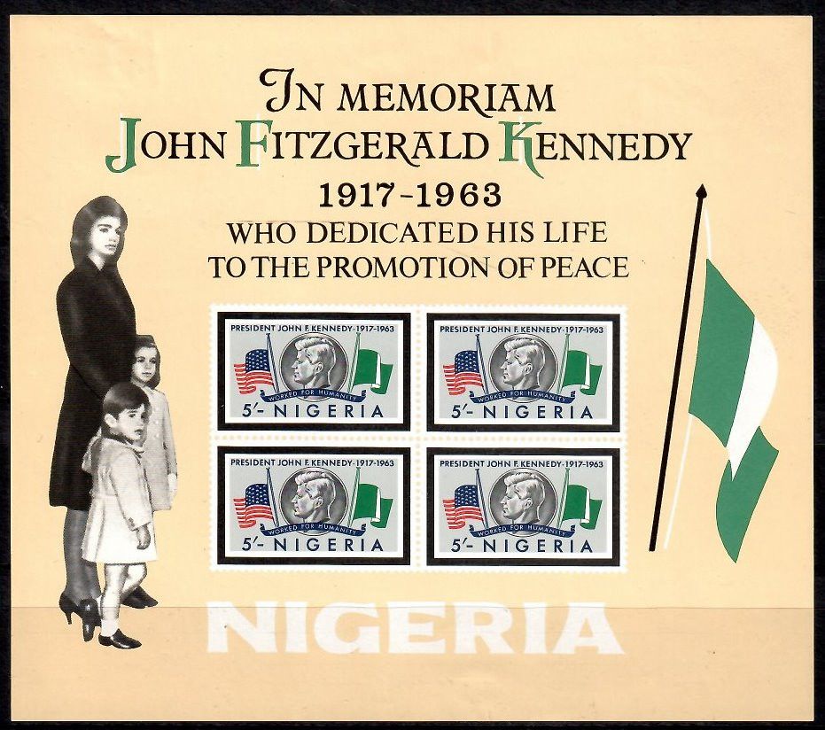 Znaczek Nigeria 1964 Mi bl 3 Z podlepką *