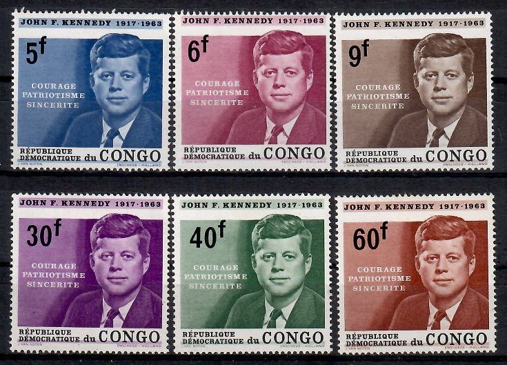 Znaczek Kongo Kinszasa / Zair 1964