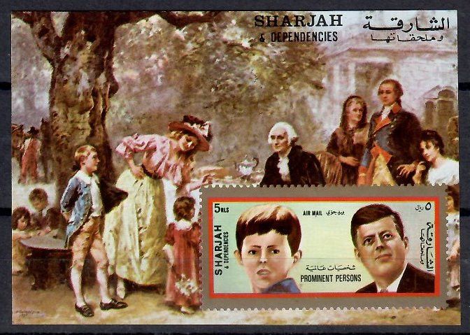 Znaczek Sharjah 1972
