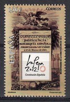 Znaczek Hiszpania 2012 Mi 4681 Czyste **