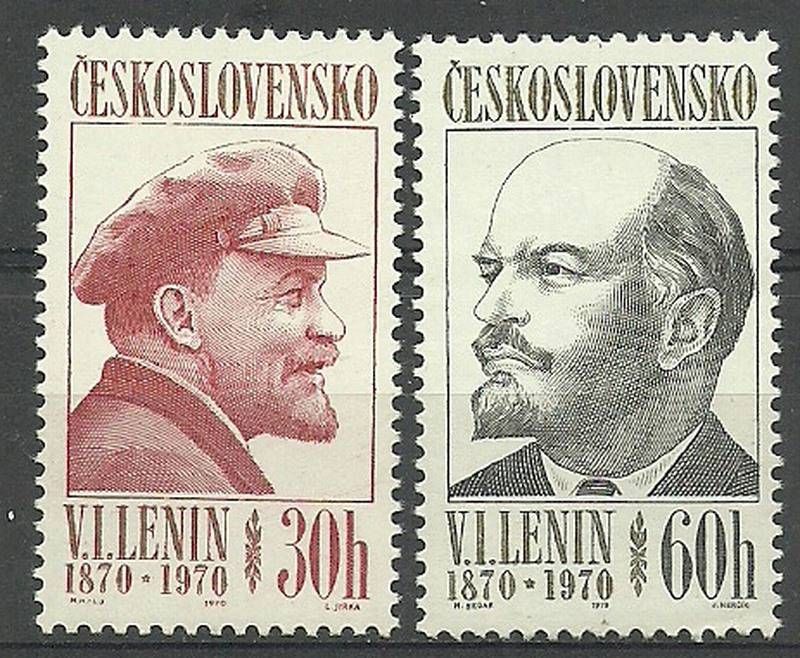 Znaczek Czechosłowacja 1970 Mi 1939-1940 Czyste **