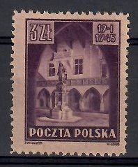 Znaczek Polska 1945