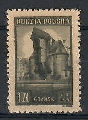 Znaczek Polska 1945