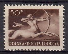 Znaczek Polska 1948