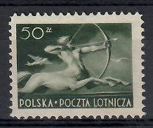 Znaczek Polska 1948