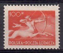 Znaczek Polska 1948