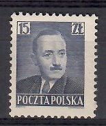Znaczek Polska 1950