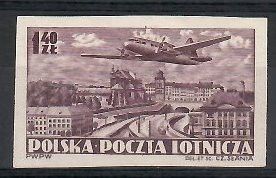 Znaczek Polska 1952