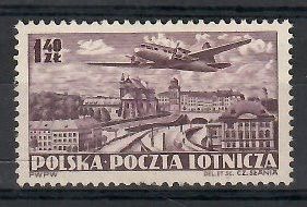 Znaczek Polska 1952