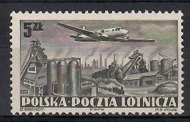 Znaczek Polska 1952