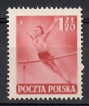 Znaczek Polska 1952