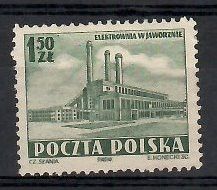 Znaczek Polska 1952