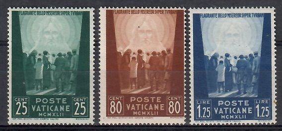 Znaczek Watykan 1942