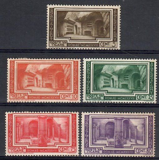 Znaczek Watykan 1938