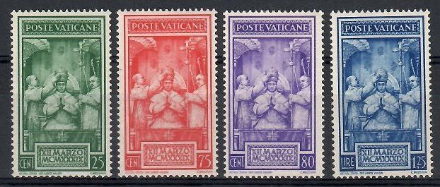 Znaczek Watykan 1939